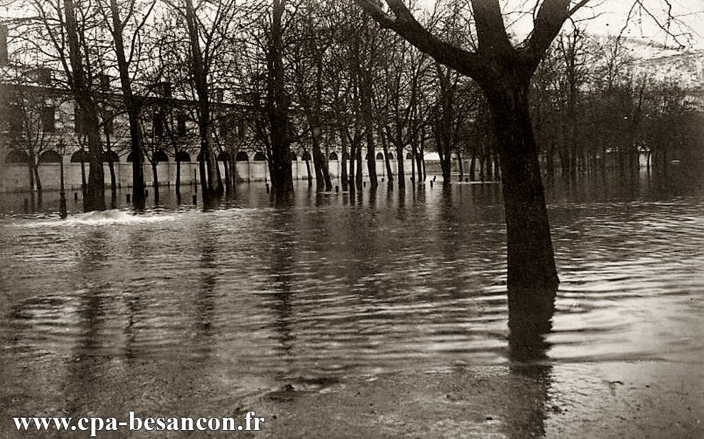 BESANÇON - Inondations à Chamars - Janvier 1910
